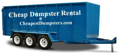 Cheap Dumpster Rental dumpster rental
